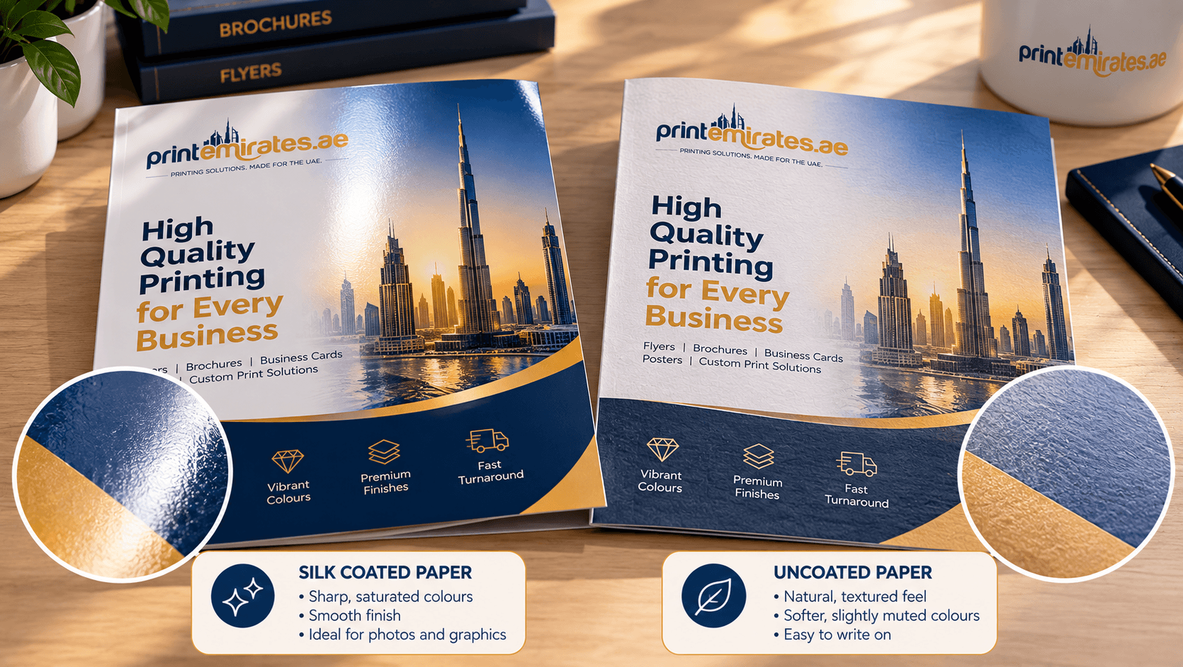 Paper GSM for Printing Explained: Choosing Card Stock for Business Cards, Flyers and Brochures
