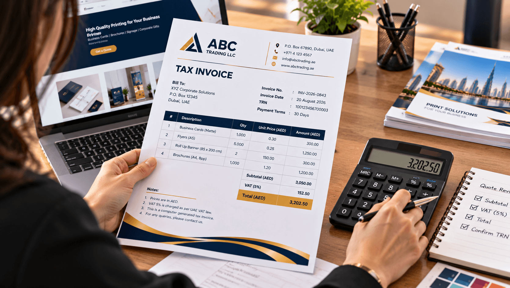 VAT on Printing Services in the UAE: What Buyers Should Know