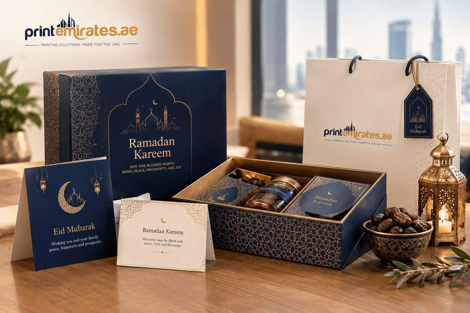 Ramadan and Eid 2027 Printing: Iftar Invitations, Gift Boxes and Greeting Cards